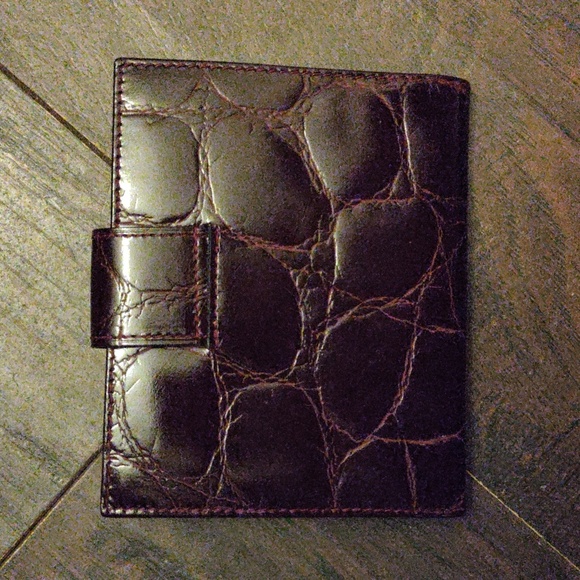 FIOCCHI Italy Bi-Fold Crocodile Wallet - Picture 7 of 7
